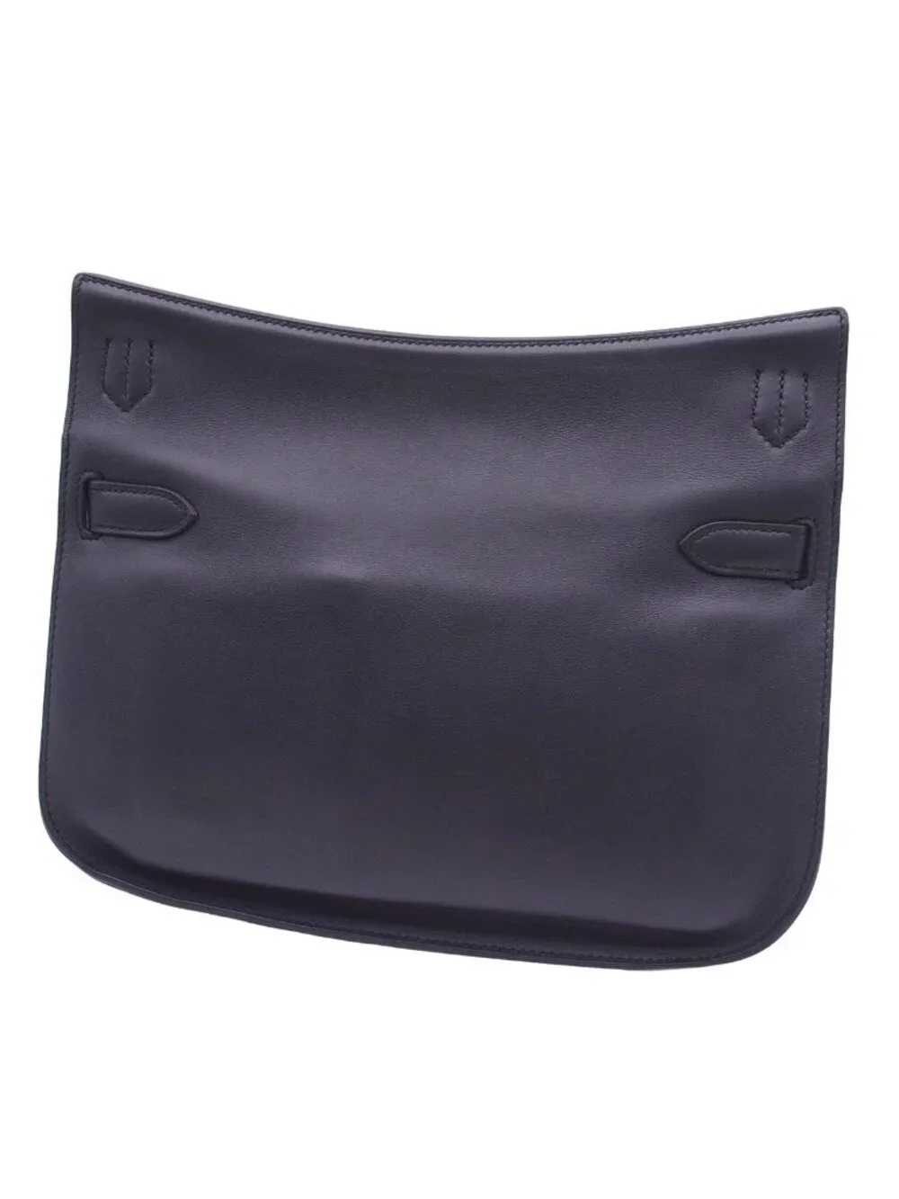 Hermes Gipsiere 28 Bicolor Blue Nuit Rose Purple Silver Swift Shoulder Bag